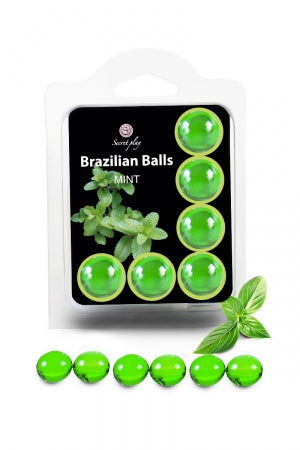 6 Brazilian Balls - menthe - TPOL