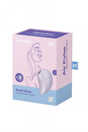 Double stimulateur Pearl Diver violet - TPOL