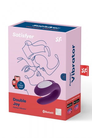 Stimulateur Double Joy violet - TPOL